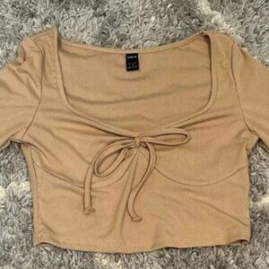 Women's Top - MINT CONDITION! - Long Sleeve Crop Length! - Size Small SHEIN